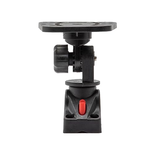 Image of Extreme Max 3006.8658 Universal Fish Finder Head Unit Mount with Pivoting Bracket (Square Mount)
