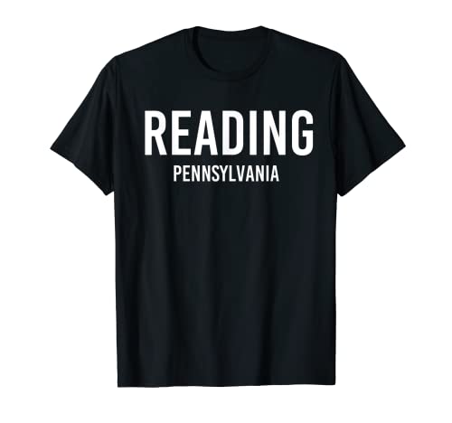 LECTURA PENNSYLVANIA PA USA Patriótica Vintage Deportes Camiseta