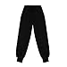 Kids Basic Solid Casual Joggers Sweatpants Loose Elastic Waist Athletic Sports Pants with Pockets for Girls Boys 5-15 Years
