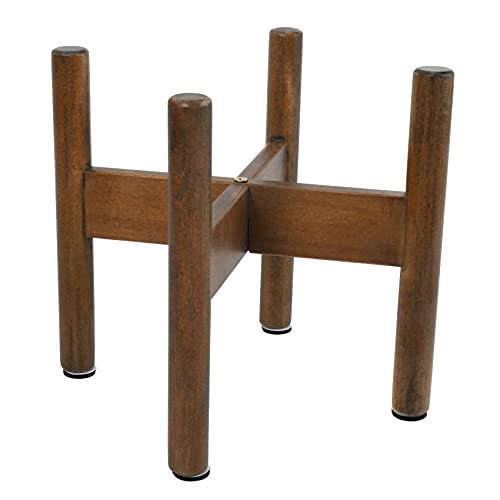 Markell - Soporte para maceta de madera práctico portátil, estante para plantas y balcón piso, piso, soporte de flores
