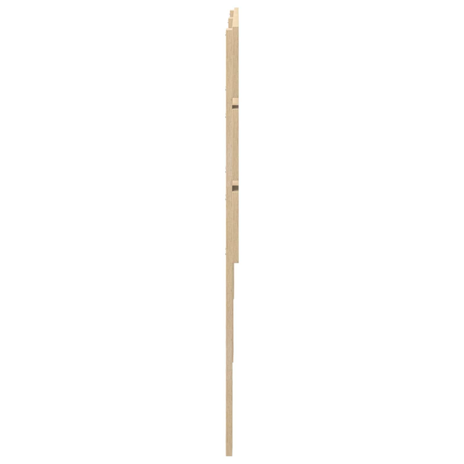 vidaXL Tête de lit Chêne Sonoma Bois d'ingénierie, Décor Moderne de Chambre, tête de lit rectangulaire, Accessoires Solides pour Un Espace de Sommeil Contemporain