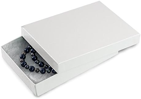White Swirl Jewelry Box #53 (Package of 20)