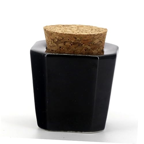 2 Piezas Vasos Líquidos Cerámicos para Manicura