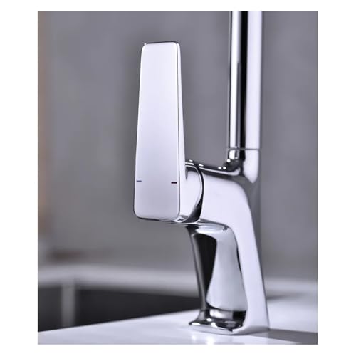 Mezclador de agua caliente y fría en oro pulido para grifo de cocina sofisticado 7