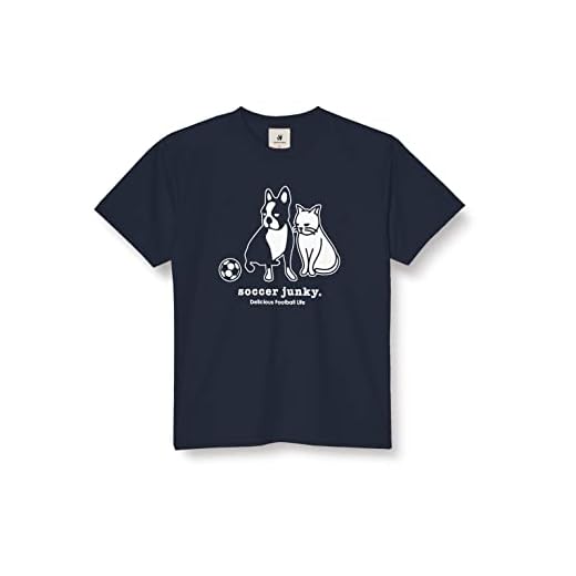 claudio pandiani(クラウディオ・パンディアーニ) Soccer Junky P&N Dry TEE SJ17045 ネイビー L