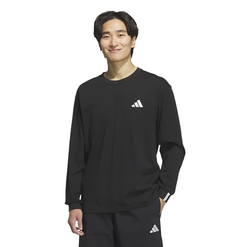 adidas 長袖 TシャツESS+ SL 長袖 Tシャツ JUP95メンズ