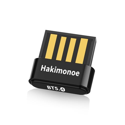 Hakimonoe Mini USB Bluetooth 5.4 Adapter for Laptop PC, Wireless Transmitter Dongle for Desktop...