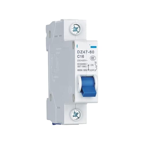 Disjoncteur DZ47-60 C50 protecteur de court-circuit AC 400V pour tableau