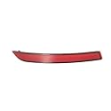 Hihaha Nein. 63147850601 Stoßstangenreflektor für BMW 2er Tourer F45 F46 2013-2019 Hinten Links Stoßstangenreflektor Seitenmarkierungslicht Langlebiges Kunststoffmaterial 1 Stück Rot