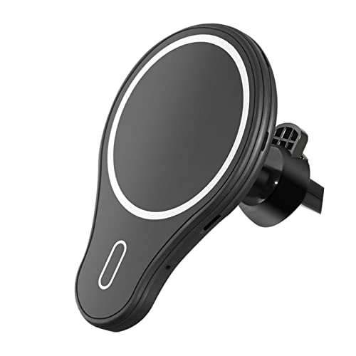 arbitra Cargador de coche inalámbrico magnético, cargador magnético del soporte del coche del teléfono de la ventilación de aire, soporte inalámbrico universal del teléfono del coche de la carga Cover