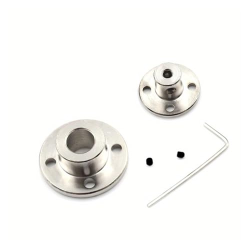 Accouplement à bride rigide 6mm pour aligner un arbre de moteur en acier sans jeu