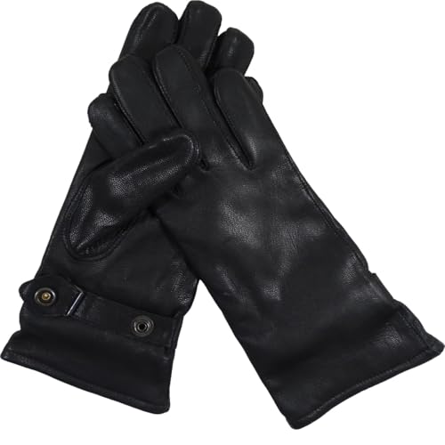 Gants en cuir de l'armée allemande pour stopper les mains froides en hiver