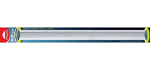 Regla maped metalica aluminio 50 cm