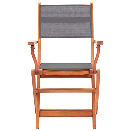 Chaise de jardin pliante en bois d'eucalyptus pour optimiser l'espace