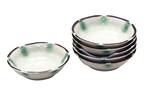 新【業務用 セット】厳選! 蕎麦物語 そば処 渕錆点紋 六兵衛3.0深皿 6枚