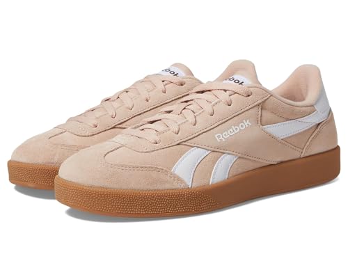 Reebok Unisex Smash Edge Sneaker, Pinkstucco/White/Gum, 12.5 Women/11 Men