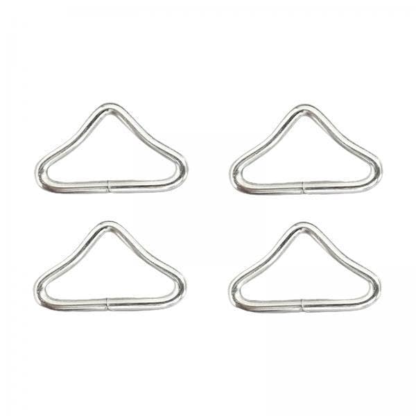 2x4Pcs V Shaped Rings Triangle Ring Buckles for Kids Trampoline Outdoor Repair no Straps|Trampolines-image-17