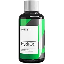 CARPRO HydrO2 مادة مانعة للتسرب من السيليكا بدون لمس - مادة مانعة للتسرب للطلاء تعمل بالرش/الشطف، ومفصل غسيل السيارات المركز، والحماية من الأشعة فوق البنفسجية - 100 مل 3.4 أونصة
