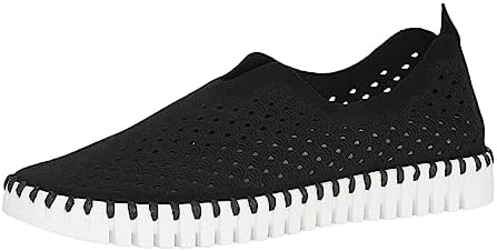 ILSE JACOBSEN HORNBÆK Women's Tulip 139 | Flat | Slip-On | Low-Top Black