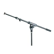 2-piece telescopic boom arm Large wing nut locking system Adjusts to over 37" durable black finish Choice of professionals worldwide