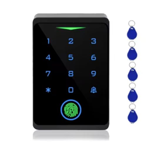 Wsikafxn �A�N�Z�X �R���g���[�� �L�b�g 1-WIFI Tuya �h�A �A�N�Z�X �R���g���[�� �V�X�e�� �Z�L�����e�B�ی� IP66 �h���f�W�^���d�q���b�N