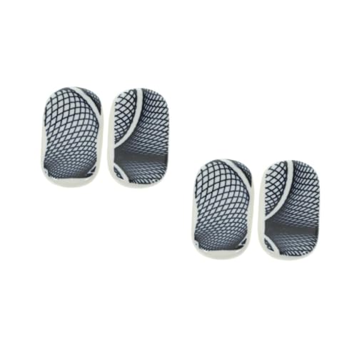 TOPBATHY 2 Juegos Soporte De Tenedor Decorativo De Escritorio Soporte para Palillos para Lavavajillas Porta Platos Doble Sostenedor De La Tapa De La Cacerola Descansa Cerámica 2 Piezas * 2