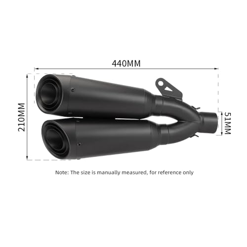 Pot d'échappement universel double sortie pour optimiser le moteur - 6