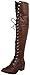 Breckelles Women's Alabama-12 Knee High Riding Boots (7, Brown)