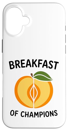 Moorning Funny adult sport quote Breakfast of Champions �X�}�z�P�[�X iPhone 16 Plus �p