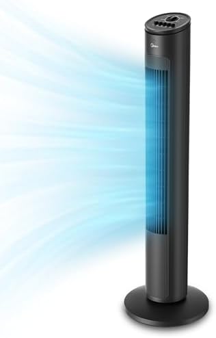 Midea Ventilador De Torre Cor Preto,VTMP1,127V/60Hz