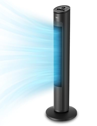 Melhor ventilador torre custo benefício: os 7 melhores em 2025 7 Midea Ventilador De Torre Cor Preto,VTMP1,127V/60Hz