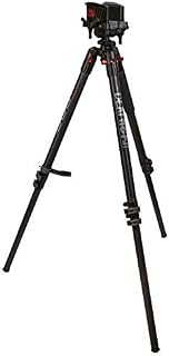 Bog DeathGrip Carbon Fiber Tripod with Durable, Lightweight, Stable Design, Bubble Level