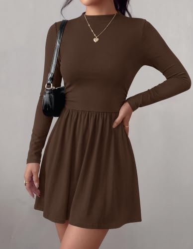 Women's A Line Flowy Mini Dress  - image 2