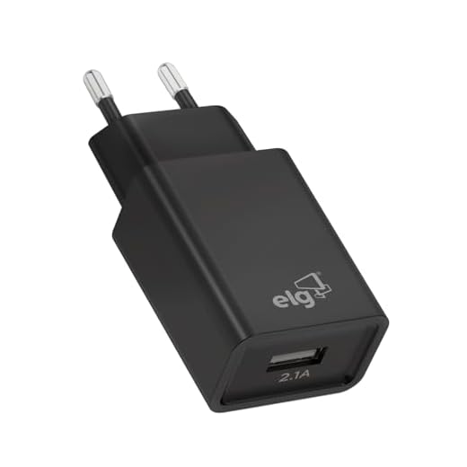 Carregador Elg Universal 1A Preto