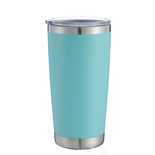Gteller 20 oz Stainless Tumbler, Double Wall Stainless Steel Insulated Travel Mug for Keep Hot and Cool (Green)