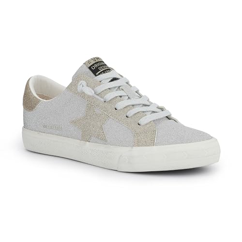 Image of VINTAGE HAVANA Grande Women's Fashion Sneakers | Star Tennis Shoes Womens | Low Top Slip On | Walking Comfortable Casual