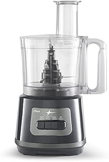 Oster 10-Cup Food Processor with 5-in-1 Versatile Attachments Black