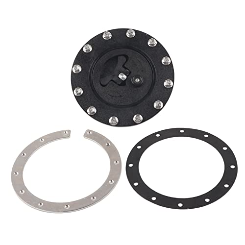 Brennstoffzellen-Gaseinfülldeckel mit Drehdeckel, Flammschutz mit Mutter, Universelles Autozubehör für Gaseinfüllstutzen, Abnehmbare Tankklappe für Bootsautos