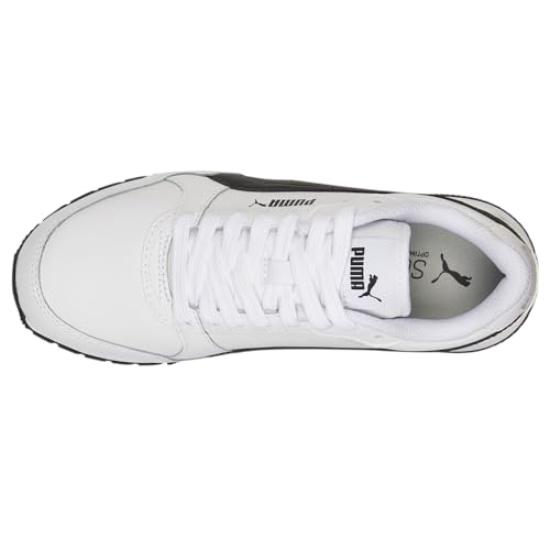 PUMA Kids Boys St Runner V3 Leather Lace Up Sneakers Shoes Casual - White4