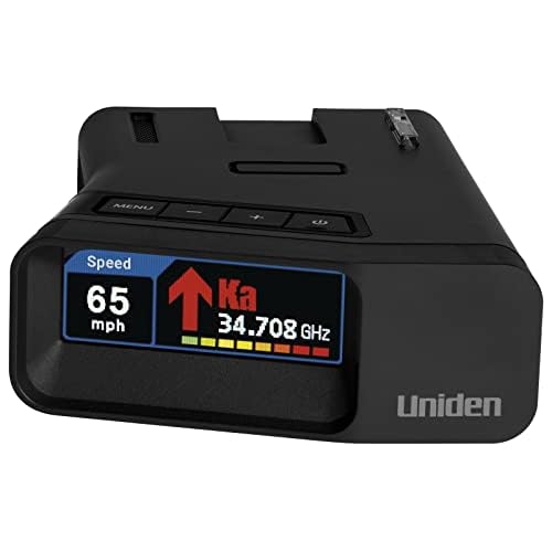 Uniden R7 EXTREME LONG RANGE Laser/Radar Detector, Built-in GPS, Real-Time Alerts, Dual-Antennas Front & Rear w/Directional Arrows, Voice Alerts, Red Light and Speed Camera Alerts