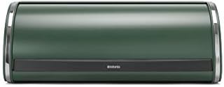Brabantia Roll Top Bread Bin, White, Medium