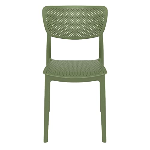 Compamia Lucy Dining Chair In Olive Green Finish (Set Of 2) #TOP2