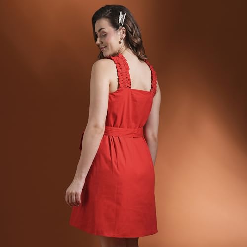 Image of Globus Women Dress (GS566342 Red S)