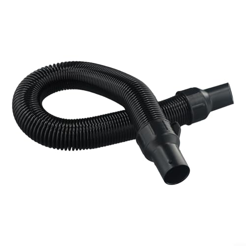 Yhenlovtt Conjunto de manguera de vacío de repuesto de 25 pulgadas para soplador de hojas 704660053412 DCV580, manguera de goma flexible, conectores de bayoneta
