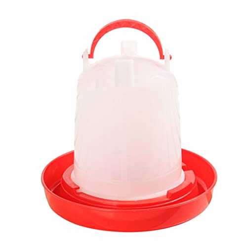 AniYY Hühnerfutterstation und Wasserspender Combo 1,5 kg Hühner-Futterstation 0,26 Gallone Hühnertränke Vögel Geflügel… – Bild 7