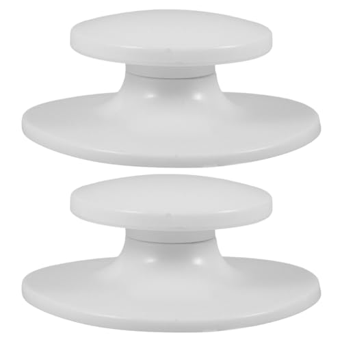 Luxshiny Replacement Rice Cooker Lid Knob 2-Pack Universal Pot Lid Handle Compatible with Aroma and Rice Cookers 9 Inch Kitchen Accessory