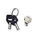 5sets Zinc Alloy Mini Plum Blossom Bullet Lock Electric Communication Mailbox Toolbox Attendance Machine