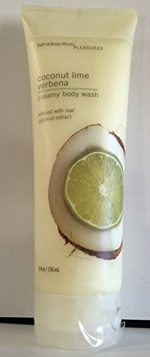 Bath & Body Works Coconut Lime Verbena Creamy Body Wash 8 oz