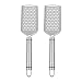 DOITOOL Formaggio in Acciaio Inossidabile Grattugia Limone Zester MANUALE MANUAL Carota Affettatrice Verdure Affettatura Cioccolato Shredder Tool per Formaggio Aglio Frutta Verdura 2 Pz