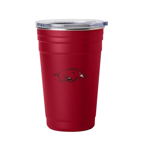 Image of Logo Brands NCAA 22 oz Stainless Steel Tailgate Cup -Double Wall Vacuum-Sealed Durable For Hot & Cold Drinks, Perfect for Gameday & Tailgating